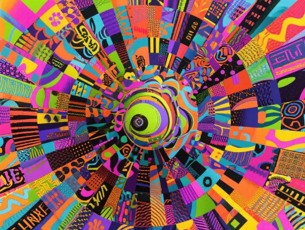 娱乐内容与入口导航插画